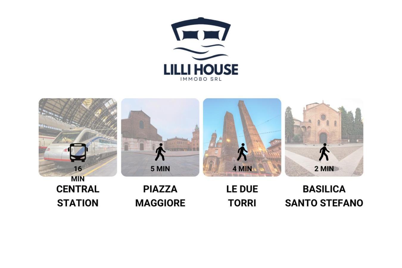 Lilli House - Suite In The Heart Of 볼로냐 외부 사진